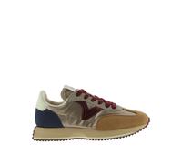 victoria Basket Cosmos Nylon Metalizado & Piezas Serraje En Contraste & Suela En Sierra 1134115 para Mujer Platino 40