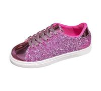 Zapatillas de ocio para mujer, zapatillas y zapatillas deportivas para mujer, zapatos de salud, zapatos de verano, para correr, senderismo, caminar, transpirables, cómodos, ligeros, morado, 41 EU