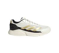 adidas Hombre Courtquick Mens Padel Shoes, Gold Met./Gold Met./Off White, 46 EU