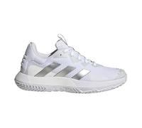 Zapatillas de Pádel Adidas Solematch Control Blanco Plata Mujer Id1502