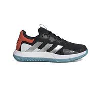adidas Solematch Control M Clay, Zapatillas Deportivas Hombre, Core Negro Mate Plata FTWR Blanco, 41 1/3 EU