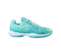 Babolat Sensa Padl Zapatilla De Pádel Mujeres - Turquesa, Blanco 40,5