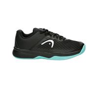 Head Revolt Pro 4.0 Clay Junior, Tenis Unisex niños, Black/Teal, 33.5