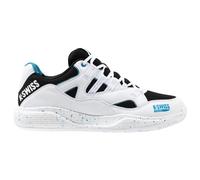 K-Swiss Tura Team Padel, Tenis Shoe Hombre, White Black Blue Moon, 41 EU
