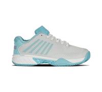 K-Swiss Hypercourt Express 2, Zapatillas Deportivas Mujer, Blanco y Azul, 38 EU