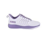 K-Swiss ULTRASHOT Light Clay Tenis Shoe, White/Purple Haze/Neon Lavender, 39.5 EU