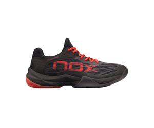 Zapatillas de Pádel Nox At10 Lux Negro Rojo Calatluxnero