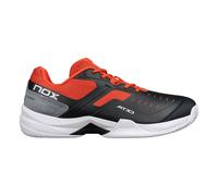 Zapatillas nox at10 pro hombre negro/rojo 42