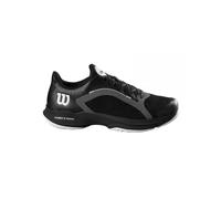 Wilson Hurakn 2.0, Padel Sneakers Hombre, Black/White/Ebony, 46 2/3 EU