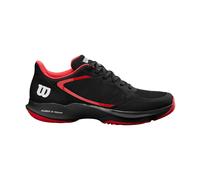 Wilson Zapatillas de pádel Hurakn Lite Hombre Negro/Rojo/Blanco 44 2/3