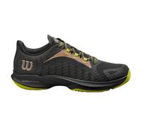 Wilson Hurakn Pro, Tennis Shoe Hombre, Black/Lime Green/Falcon, 41 1/3 EU