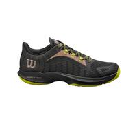 Wilson Hurakn Pro, Tennis Shoe Hombre, Black/Lime Green/Falcon, 40 EU