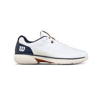 Zapatillas de Tenis Wilson Rush Lite Clay Clc it Hombre Blanco/Azul Marino/Tofu 42 2/3