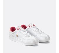 Zapatillas de piel Elevated Court Mujer Talla 38. Color Blanco