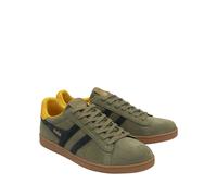 Zapatillas de piel Equipe II Suede Hombre Talla 42. Color Verde