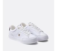 Zapatillas de piel Essential Mujer Talla 38. Color Blanco
