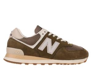 Zapatillas de piel Unisex U574V2_LI New Balance 43 Caqui