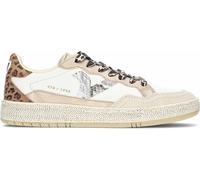 victoria 1985 Basket Smash Piel & Piezas Metalizadas & Animal Print & Logotipo Retro 8806109 para Mujer Beige 40