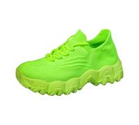 Zapatillas de plataforma para mujer, color blanco, zapatos ortopédicos, zapatillas de verano para mujer, con acolchado de aire, zapatillas de deporte, transpirables, de malla, cómodas, para el tiempo