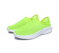 Zapatillas de Punto Transpirables para Hombre, cómodas y sin Cordones, para Caminar, Correr, Yoga, Gimnasio, Playa, Verano y Primavera, Ligeras y Flexibles, Ideales para Actividades variadas