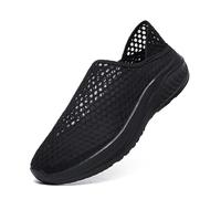 Zapatillas de Punto Transpirables para Hombre, cómodas y sin Cordones, para Caminar, Correr, Yoga, Gimnasio, Playa, Verano y Primavera, Ligeras y Flexibles, Ideales para Actividades variadas