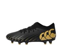 Canterbury Botas de rugby unisex CCC Speed Falcon Firm Ground Team, Negro 001, 44.5 EU