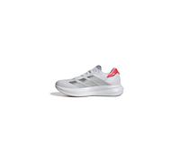 adidas Duramo Speed 2 Running Shoes, Zapatillas para Correr Mujer, Cloud White/Silver Metallic/Lucid Red, 36 2/3 EU
