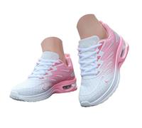 Zapatillas de Running Mujer con Cámara de ire uela Amortiguada Malla Transpirable, diseño de Degradado Moderno, Soporte Estable para Entrenamiento, Gimnasio y Actividades Deportivas (42)