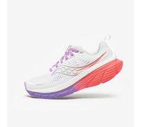 Zapatillas de running mujer, Saucony Guide 18 blanco y rosa 38