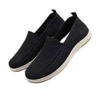 Zapatillas De Running para Hombre Zapatillas Sacudir Casual Malla Ligera Sin Cordones Aire Zapatos Suela Fina Anchos Transpirables Y Antideslizantes Correr