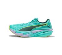 Zapatillas Puma Deviate NITRO Elite 4 HYROX Verde Amarillo AW26, Talla 42 - EUR