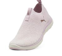 PUMA SOFTRIDE Remi Slip-ON Knit WN'S, Zapatillas para Correr de Carretera Mujer, Rose Mauve-Warm White-Rose Gold, 40.5 EU