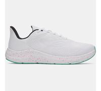 Under Armour UA Charged Pursuit 4 BlSneaker para Hombre, Blanco Verde Modo Blanco, 47 EU
