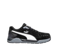 PUMA Safety Airwist Black Blue Disc Low - Botas de seguridad (talla 43), color negro
