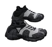 Zapatillas de seguridad, puntera de acero, zapatillas de trabajo para hombres y mujeres, zapatos de trabajo cómodos y ligeros, zapatos de seguridad antideslizantes con cojín de aire, impermeables