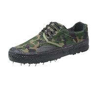 Zapatillas de senderismo de camuflaje para hombre, antideslizantes, para senderismo, senderismo, senderismo, transpirables, ligeras, antideslizantes, para escalada, fitness, deportes, zapatillas