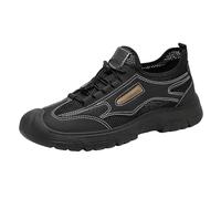 Zapatillas de senderismo para hombre, antideslizantes, ligeras, para | Zapatillas de senderismo cómodas para exteriores, para camping, escalada, para hombre, ligeras, transpirables, para correr