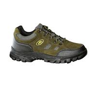 Zapatillas de senderismo para hombre, impermeables, antideslizantes, con soporte de arco, ligeras, para camping, escalada, cómodas, ortopédicas, deportivas, gruesas, de seguridad, Green, 40 2/3 EU