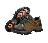 Zapatillas de senderismo para hombre, profesionales, duraderas, para caminar al aire libre, antideslizantes, con suela de alta tracción, Red, 39.5 EU