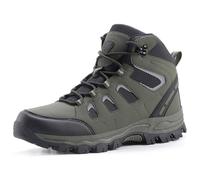 Zapatillas de senderismo para hombre y mujer, de gamuza, botas altas antideslizantes, zapatillas mixtas al aire libre con cordones, Sneakers Couple de Trek, botín de seguridad, suela escalada