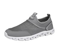 Zapatillas de senderismo para hombre, zapatillas de tenis para correr, antideslizantes, transpirables, cómodas, para exteriores, zapatillas deportivas modernas, material exterior de malla, para el día