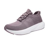 Zapatillas de senderismo para mujer, ligeras, anchas, anchas, zapatillas de deporte para mujer, silenciadas, negras, con cordones con suela suave y gruesa, zapatillas deportivas antideslizantes y