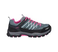 CMP Kids Rigel Low Trekking Shoes WP, Zapatos de Trekking Unisex niños, Verde Mineral Morado flúor, 40 EU