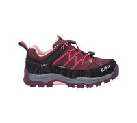 CMP Kids Rigel Low Trekking Shoes WP, Zapatos de Trekking Unisex niños, Ciruela Melocotón, 32 EU