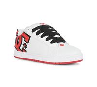 Zapatillas De Skate DC Court Graffik - Blanco/Rojo/Negro
