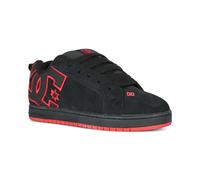 Zapatillas De Skate DC Court Graffik - Gris Oscuro/Rojo