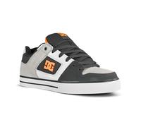 Zapatillas De Skate DC Pure - Gris Oscuro/Naranja