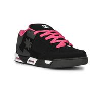 Zapatillas De Skate Para Mujer DC - Negro/Negro/Rosa