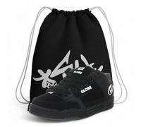 Zapatillas de skate - Zapatillas Globe Tilt de gimnasia unisex Skate - Zapatillas resistentes con bolsa a juego, Negro , 40.5 EU Larga