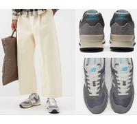 Zapatillas De Suede Y Malla NEW BALANCE HERITAGE U574 Sneakers De Lujo 40,5
